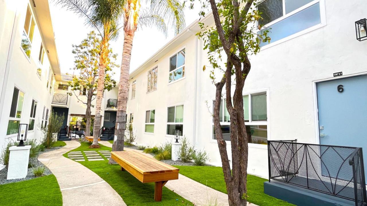Kingsley Courtyard Apartment Los Angeles Exterior foto